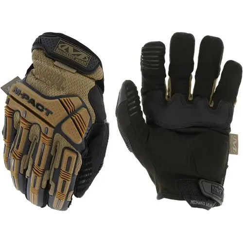 M-Pact Coyote XL Work Gloves - ANSI A4 Cut Resistance Pair M-Pact Coyote XL Work Gloves - ANSI A4 Cut Resistance Pair