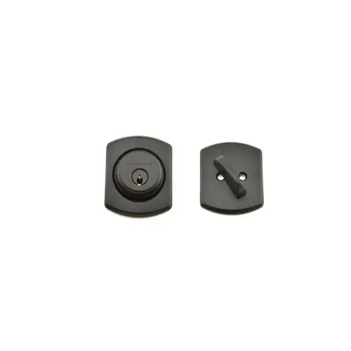 Greenwich Single Cylinder Deadbolt C Keyway with 12287 Latch and 10116 Strike Matte Black Finish Greenwich Single Cylinder Deadbolt C Keyway with 12287 Latch and 10116 Strike Matte Black Finish