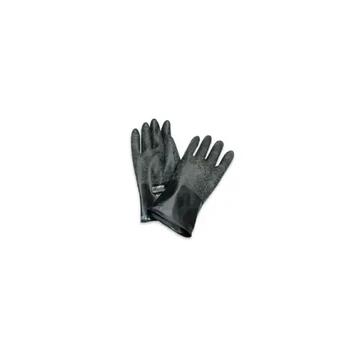 B161R Black 8 Butyl Unsupported Chemical-Resistant Gloves - 11" Length - Rough Finish - 16 mil Thick Pair B161R Black 8 Butyl Unsupported Chemical-Resistant Gloves - 11" Length - Rough Finish - 16 mil Thick Pair
