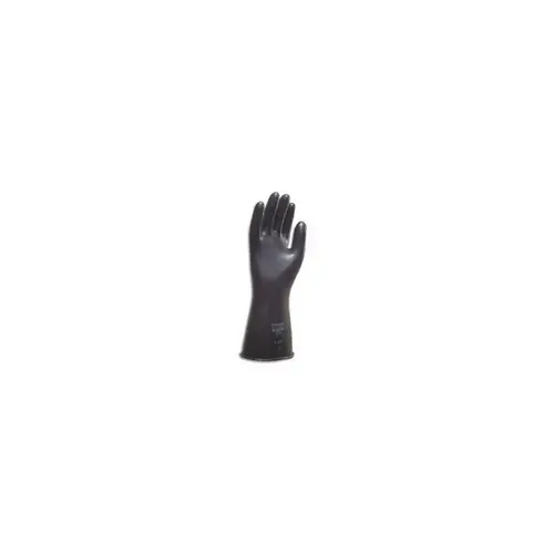 B324R Black 9 Butyl Unsupported Chemical-Resistant Gloves - 14" Length - Rough Finish - 32 mil Thick Pair B324R Black 9 Butyl Unsupported Chemical-Resistant Gloves - 14" Length - Rough Finish - 32 mil Thick Pair