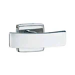 Bobrick B6727 Double Robe Hook, Satin Stainless Steel