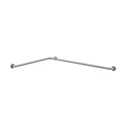 1-1/2" Diameter Two-Wall Tub/Shower Toilet Compartment Grab Bar, Satin Stainless Steel 1-1/2" Diameter Two-Wall Tub/Shower Toilet Compartment Grab Bar, Satin Stainless Steel