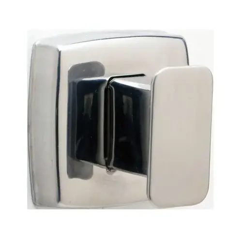 Single Robe Hook Satin Stainless Steel Finish