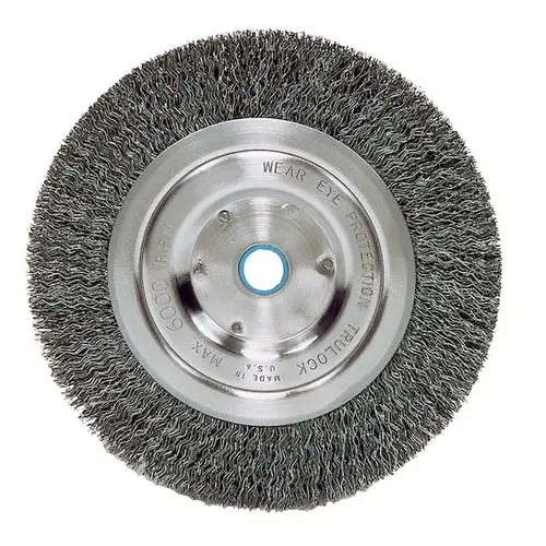 Vortec Pro Crimped Wire Wheel, 6 in D, .014 Carbon Steel, 6,000 rpm, Retail Pk - pack of 5 Vortec Pro Crimped Wire Wheel, 6 in D, .014 Carbon Steel, 6,000 rpm, Retail Pk - pack of 5