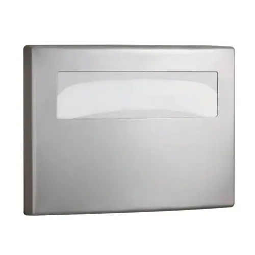Surface-Mounted Seat-Cover Dispenser Satin Stainless Steel