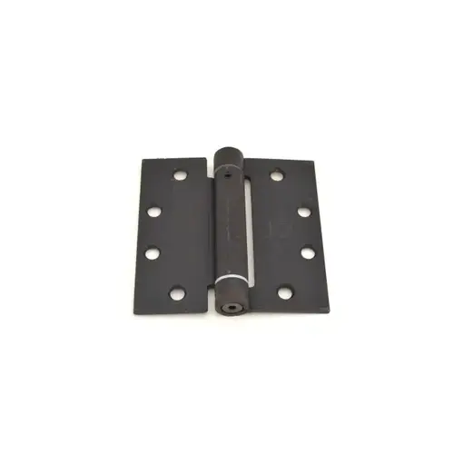4-1/2" x 4-1/2" Standard Weight Spring Hinge Oil Rubbed Bronze Finish