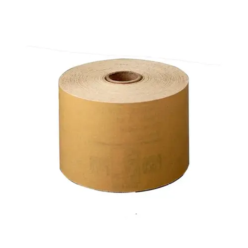 216U Series Abrasive Sheet Roll, 2-3/4 in W x 45 yd L, P150 Grit Gold 216U Series Abrasive Sheet Roll, 2-3/4 in W x 45 yd L, P150 Grit Gold