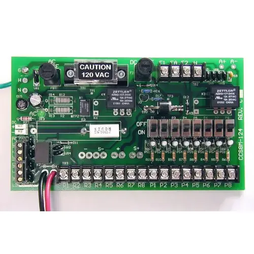Central Control Board with 24 Volt DC and 8 Fused Outputs No Lead Central Control Board with 24 Volt DC and 8 Fused Outputs No Lead