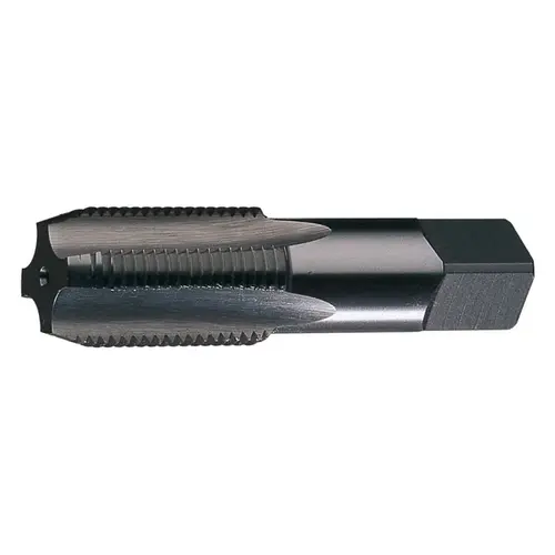 963 1/2-14 NPS Medium Hook Straight Pipe Tap - 4 Flute - Bright Finish - High-Speed Steel - 3.125" Overall Length - C 963 1/2-14 NPS Medium Hook Straight Pipe Tap - 4 Flute - Bright Finish - High-Speed Steel - 3.125" Overall Length - C