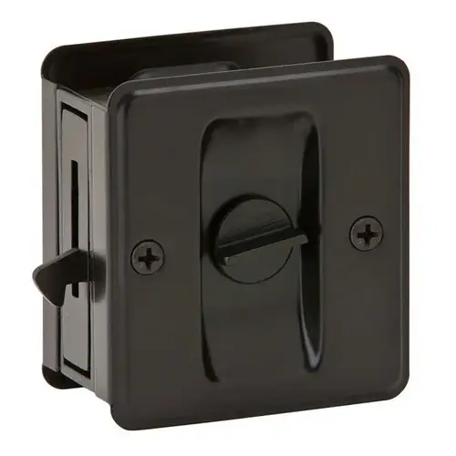 991 Sliding Door Pull Privacy, Oil Rubbed Dark Bronze 991 Sliding Door Pull Privacy, Oil Rubbed Dark Bronze