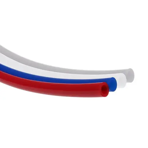Bonded Polyurethane Tubing - 100 ft Length - 95A Polyurethane Red/Blue/White/Clear Bonded Polyurethane Tubing - 100 ft Length - 95A Polyurethane Red/Blue/White/Clear