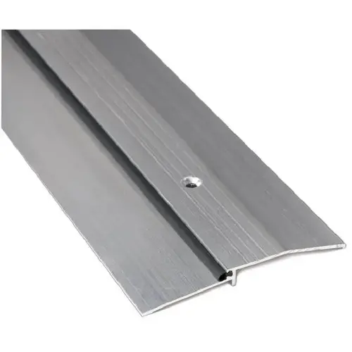 36" Neoprene ADA Compliant Bumper Threshold Clear Anodized Aluminum Finish