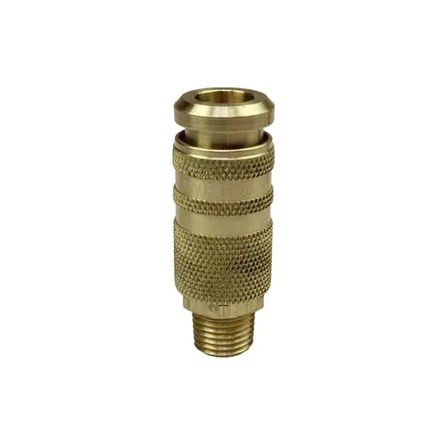 Automatic Six Ball Combo Coupler - 1/4" MPT Thread - Brass Automatic Six Ball Combo Coupler - 1/4" MPT Thread - Brass