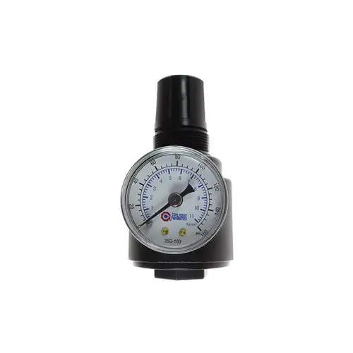 Compressed Air Regulator: 1/4" NPT, 250 Max psi, Compact Compressed Air Regulator: 1/4" NPT, 250 Max psi, Compact