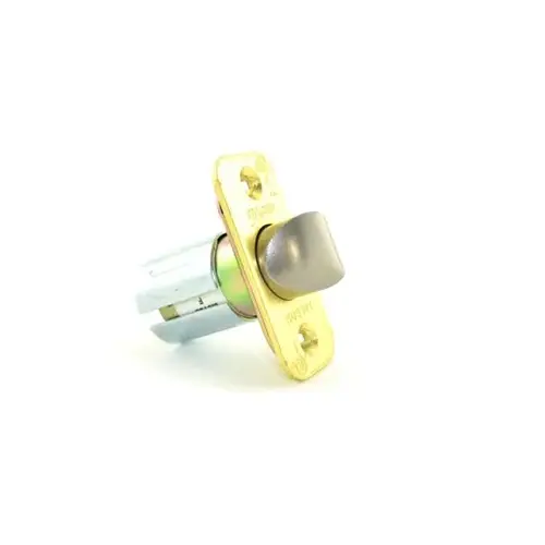 2-3/8" Round 1" Face Spring Latch for W Series Bright Brass Finish 2-3/8" Round 1" Face Spring Latch for W Series Bright Brass Finish