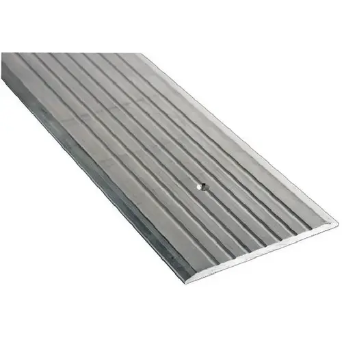 5" x 1/4" x 48" Heavy Duty Saddle Threshold Clear Anodized Aluminum Finish 5" x 1/4" x 48" Heavy Duty Saddle Threshold Clear Anodized Aluminum Finish