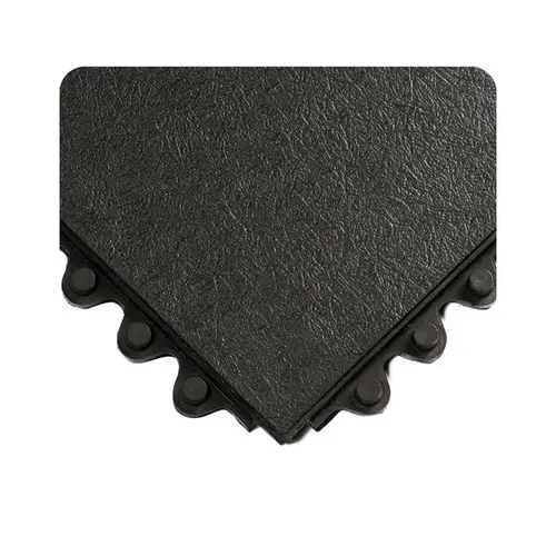 570 Black Rubber Anti-Fatigue Mat - 3 ft Width - 3 ft Length 570 Black Rubber Anti-Fatigue Mat - 3 ft Width - 3 ft Length