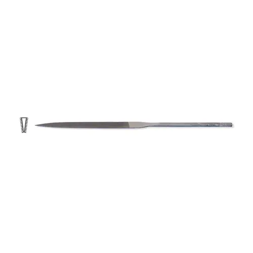Swiss-Pattern File: 6-1/4" OAL, Cut 0, Knife Swiss-Pattern File: 6-1/4" OAL, Cut 0, Knife