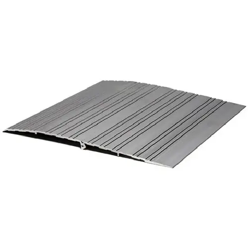 51" x 6" ADA Compliant Interlocking Ramp Clear Anodized Aluminum Finish 51" x 6" ADA Compliant Interlocking Ramp Clear Anodized Aluminum Finish