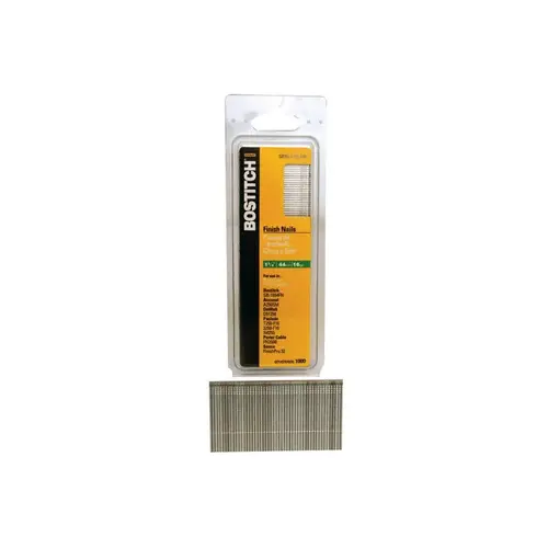Finish Nails 1-3/4" 16 Ga. Straight Strip Coated Coated Finish Nails 1-3/4" 16 Ga. Straight Strip Coated Coated