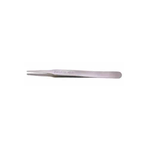 Utility Tweezers - Stainless Steel Straight Tip - 4.724" Length