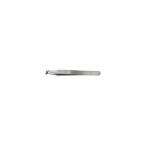 Erem 15AGW Cutting Tweezers - Steel Curved Tip - 4.528" Length