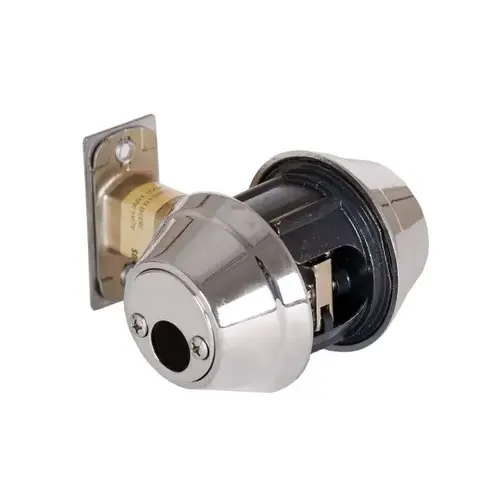 Deadbolt - Double Cylinder with 2-3/4" Backset and Square Deadbolt Strike Bright Chrome Finish