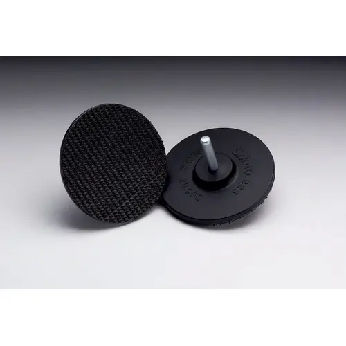 7493 Sanding Disc Backing Pad - Hook & Loop Attachment - Medium Density - 3" Diameter Black 7493 Sanding Disc Backing Pad - Hook & Loop Attachment - Medium Density - 3" Diameter Black