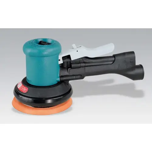 DynaLocke Dual Action Dual-Action Sander Air Rotary vane Motor with 5" Round Hook and Loop Pad, Non-Vacuum DynaLocke Dual Action Dual-Action Sander Air Rotary vane Motor with 5" Round Hook and Loop Pad, Non-Vacuum