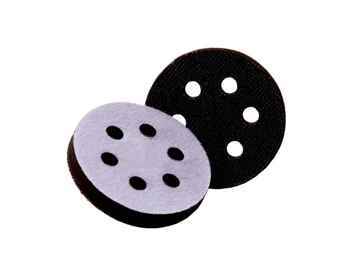 3M Interface Pad 6 in Dia Hook and Loop Attachment Gray 05777 3M Interface Pad 6 in Dia Hook and Loop Attachment Gray 05777