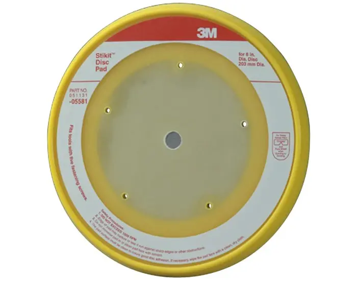 3M 5582 Dust Free Disc Pad 8 in Dia PSA Attachment 05582 3M 5582 Dust Free Disc Pad 8 in Dia PSA Attachment 05582