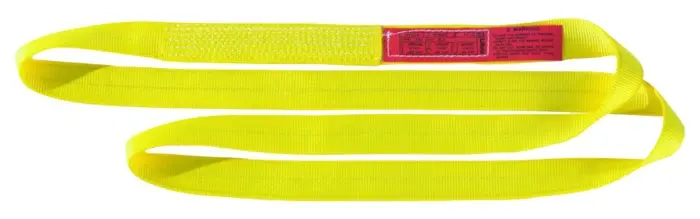 Lift-All Nylon 2-ply Endless Web Sling - 2 x 12 ft - Yellow EN2802NX12 Lift-All Nylon 2-ply Endless Web Sling - 2 x 12 ft - Yellow EN2802NX12