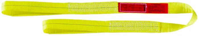 Lift-All Polyester 2-ply Flat Eyes Web Sling - 3 x 12 ft - Yellow EE2803DFX12 Lift-All Polyester 2-ply Flat Eyes Web Sling - 3 x 12 ft - Yellow EE2803DFX12
