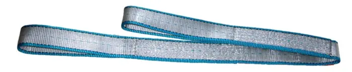 Lift-All Polyester 2-ply Endless Web Sling - 2 x 12 ft - Silver W/Blue Edge EN2802TX12 Lift-All Polyester 2-ply Endless Web Sling - 2 x 12 ft - Silver W/Blue Edge EN2802TX12