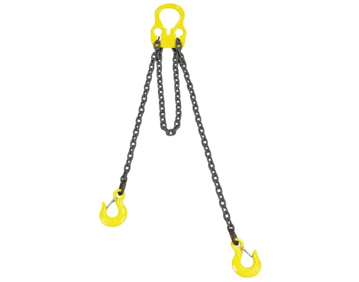 Lift-All Adjust-A-Link Steel Chain Sling G10 - 9/32 Dia x 10 ft - Yellow/Black 30004G10 Lift-All Adjust-A-Link Steel Chain Sling G10 - 9/32 Dia x 10 ft - Yellow/Black 30004G10