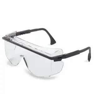 Uvex S2509 3001 Polycarbonate Welding Glasses Shade 5.0 Lens - Black Frame