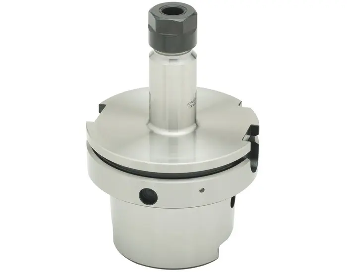 Parlec Collet Chuck: 1 to 13 mm Capacity ER Collet Hollow Taper Shank H63-20ERP406