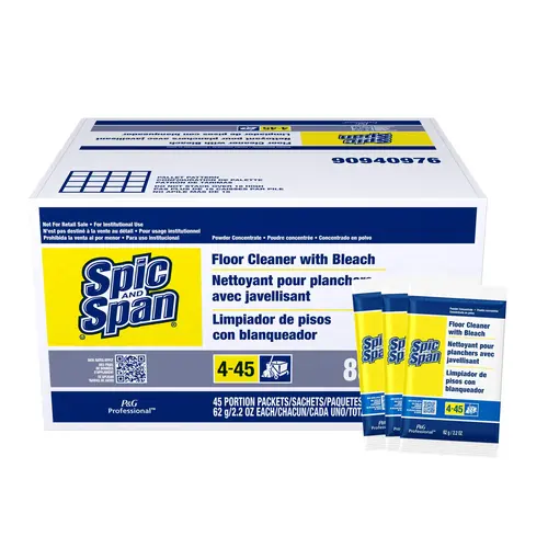 CLEANER SPIC&SPAN WITH BLEACH ZERO PHOSPHATE CLEANER SPIC&SPAN WITH BLEACH ZERO PHOSPHATE