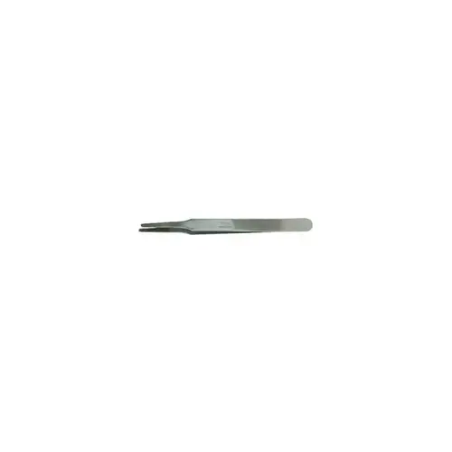 Utility Tweezers - Stainless Steel Straight Tip - 4.724" Length