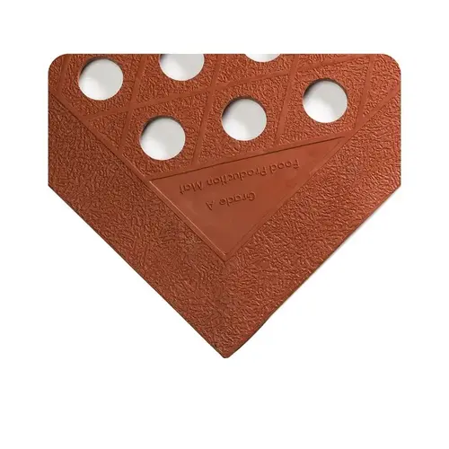 482 Terra Cotta Nitricell Textured Anti-Fatigue Mat - 30" Width - 36" Length 482 Terra Cotta Nitricell Textured Anti-Fatigue Mat - 30" Width - 36" Length