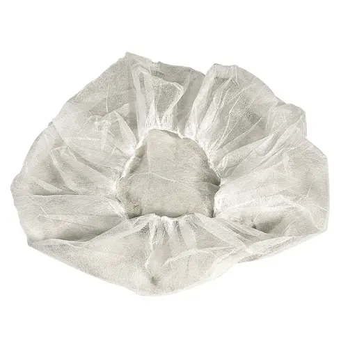 BOUFFANT CAP. 21 INCH FLAT PACK WHITE BOUFFANT CAP. 21 INCH FLAT PACK WHITE