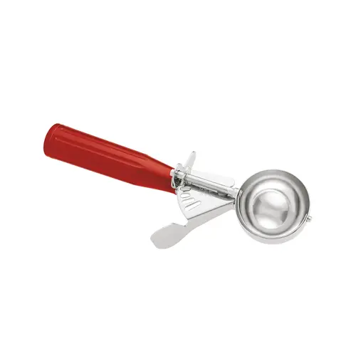 DISHER STAINLESS STEEL TWO OUNCE RED DISHER STAINLESS STEEL TWO OUNCE RED