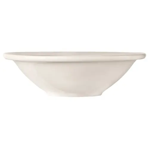 World Tableware Porcelana Rolled Edge 6.375 Inch 10 Ounce Undecorated Bright White Grapefruit Bowl, 36 Each World Tableware Porcelana Rolled Edge 6.375 Inch 10 Ounce Undecorated Bright White Grapefruit Bowl, 36 Each
