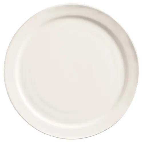 World Tableware Porcelana Rolled Edge 9 Inch Bright White Narrow Rim Plate, 24 Each World Tableware Porcelana Rolled Edge 9 Inch Bright White Narrow Rim Plate, 24 Each