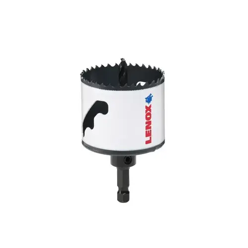 Speed Slot Hole Saw, 2-3/8 in Dia, 1-9/16 in D Cutting, 1/4 in Arbor, HSS Cutting Edge Speed Slot Hole Saw, 2-3/8 in Dia, 1-9/16 in D Cutting, 1/4 in Arbor, HSS Cutting Edge