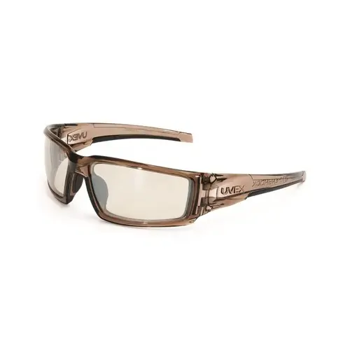 Universal Polycarbonate Safety Glasses SCT-Reflect 50 Lens - Brown Frame - Straight Universal Polycarbonate Safety Glasses SCT-Reflect 50 Lens - Brown Frame - Straight