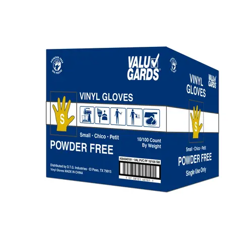 GLOVE VINYL VALUGARD POWDER FREE SMALL GLOVE VINYL VALUGARD POWDER FREE SMALL