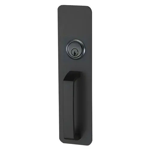 Exit Device Trim Flat Black Coated Exit Device Trim Flat Black Coated