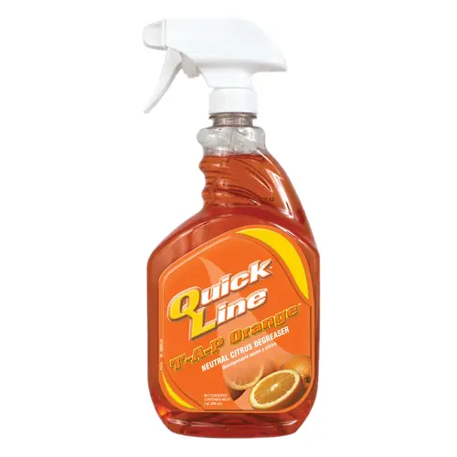 Quickline Quick Line Cleaner T.A.P Orang, 32 Fluid Ounces
