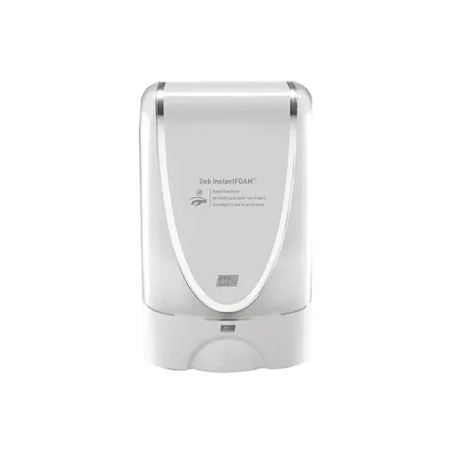 1 L White Automatic Foam Dispenser - 1 L Capacity - Motion Sensor Dispensing 1 L White Automatic Foam Dispenser - 1 L Capacity - Motion Sensor Dispensing